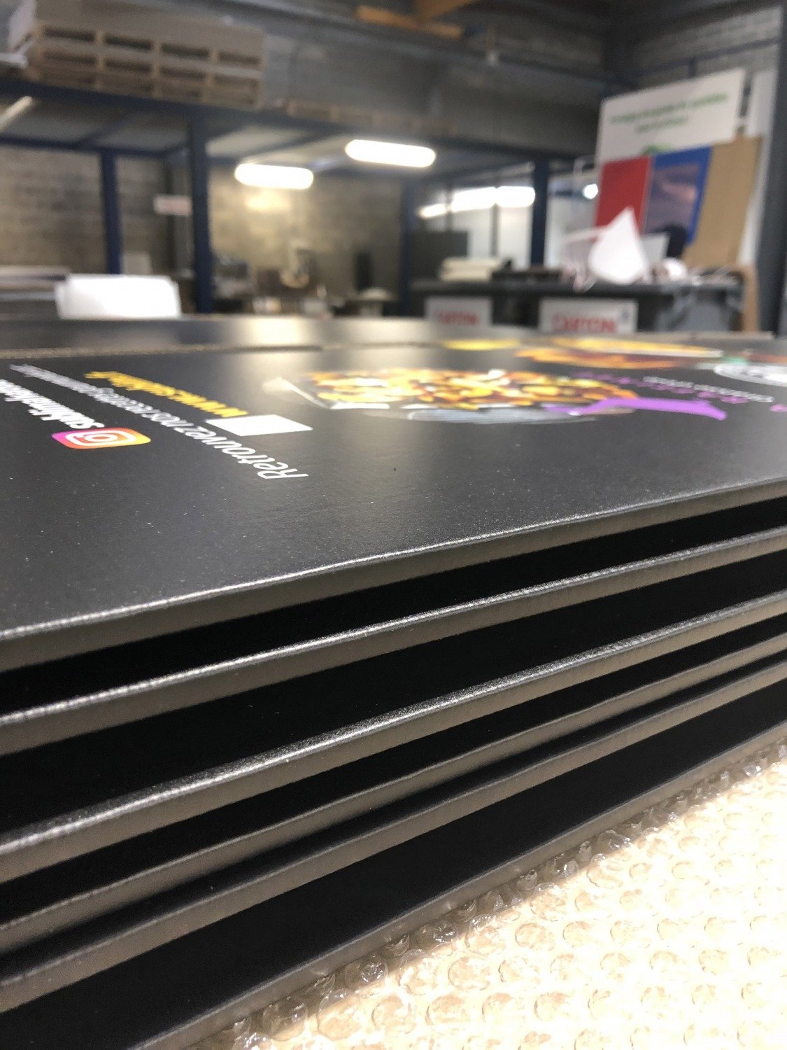 PLV carton sur mesure