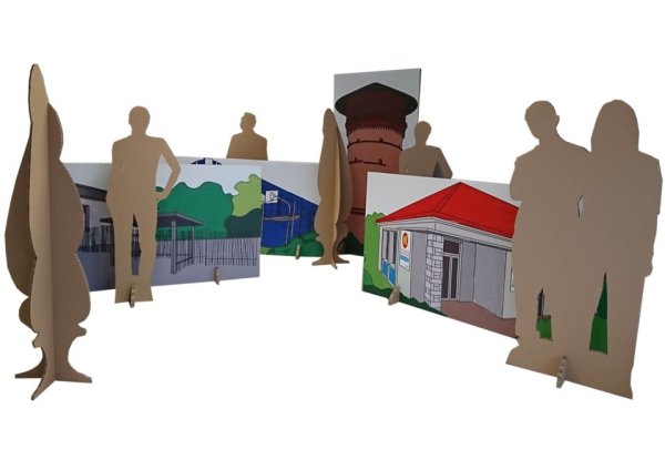 Silhouettes en carton