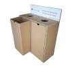 POUBELLE DE TRI EN CARTON