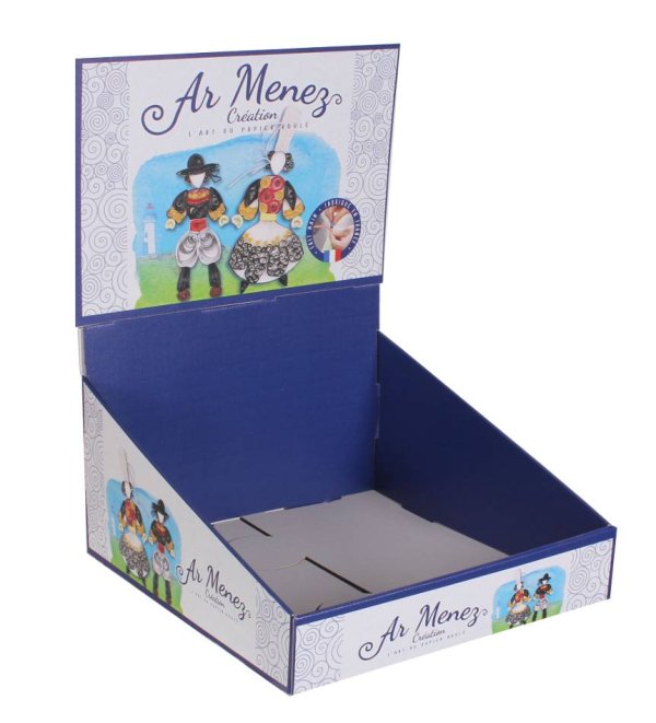 PLV Comptoir en carton