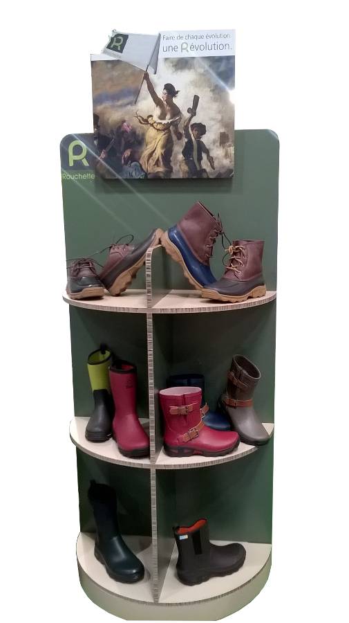 Présentoir en carton