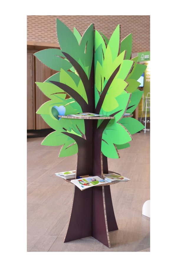 Arbre en carton