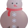 Bonhomme de neige en carton