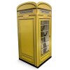cabine téléphonique en carton