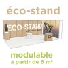 Stand en carton recyclé