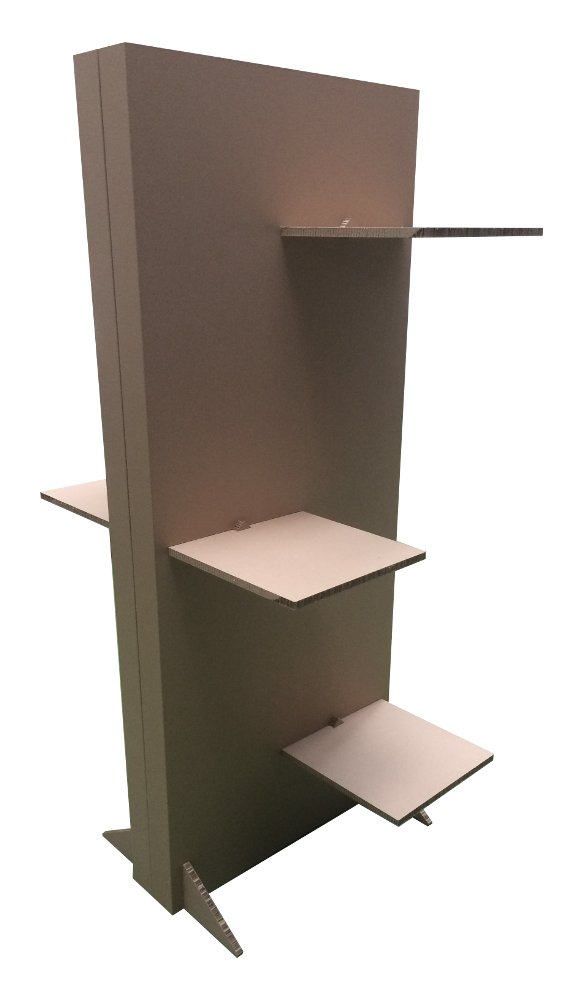 Étagère avec tablettes