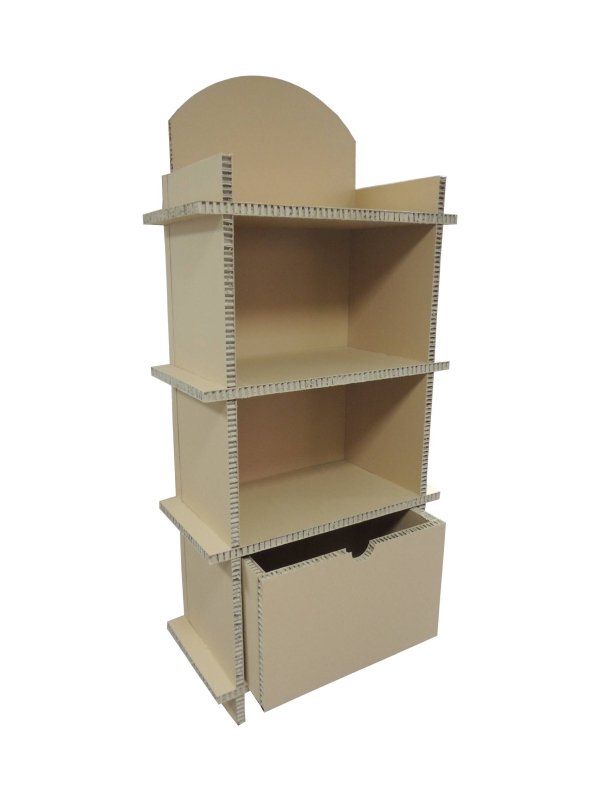 Étagère en carton avec 1 tiroir bas - My Nature Box