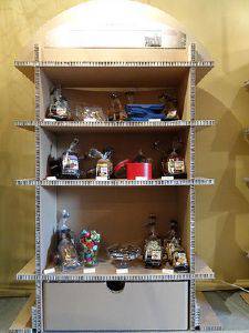 Étagère en carton recyclé avec tiroir de rangement - My Nature Box.