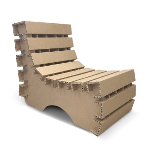 Fauteuil en carton 