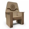 Fauteuil en carton recyclé