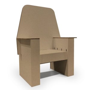 Fauteuil en carton 