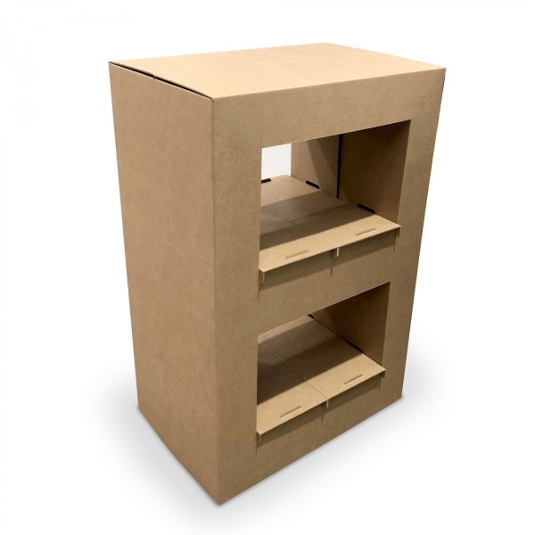 Meuble comptoir en carton