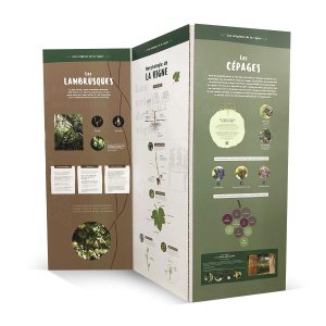 Paravent en carton 3 volets