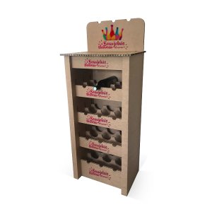 PLV en carton recyclé