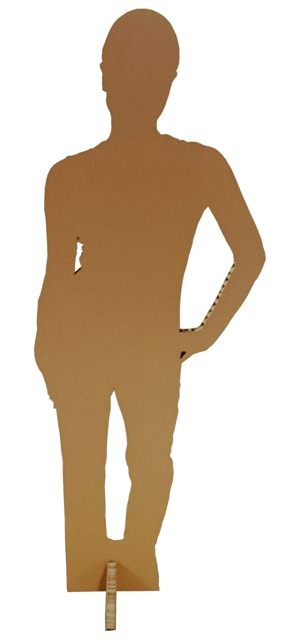 Silhouette en carton