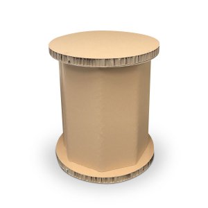 Tabouret carton ROND